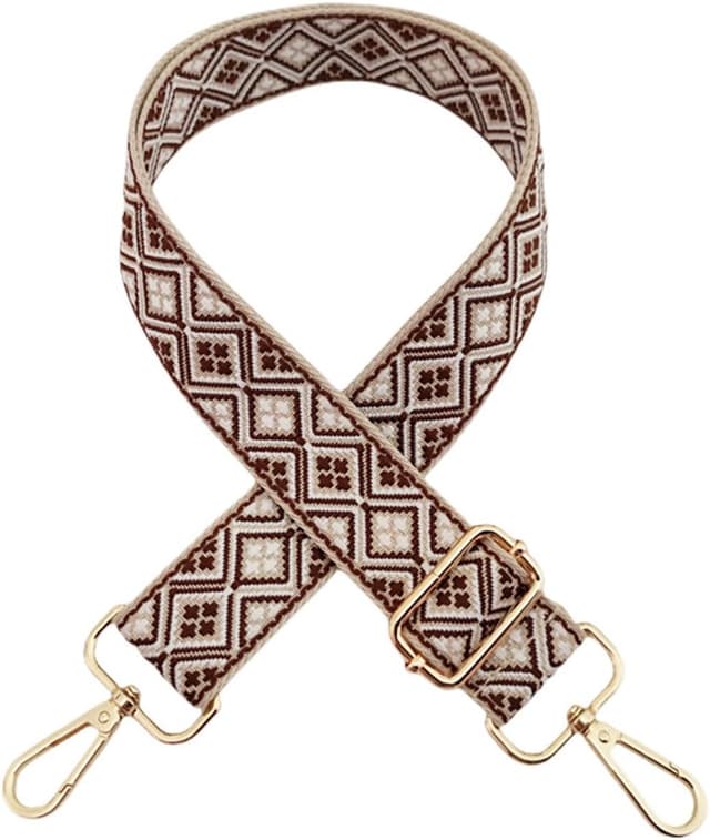 Thumbnail 6 de Verstellbarer Taschengurt mit Karabiner, 3,8 cm Breite – für Damen Crossbody & Handtaschen (Beige–Saphirblau, 316)