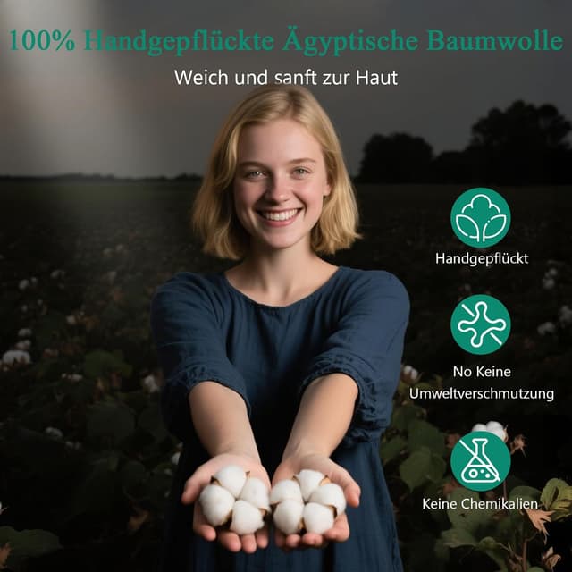 Thumbnail 4 de APSMILE Daunendecke 155x220 Ganzjahres