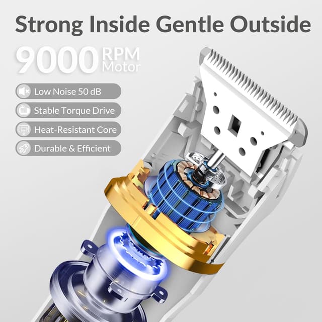 Detalle 2 de KINGTEE 5-in-1 Bikini Trimmer 120 min 🪒