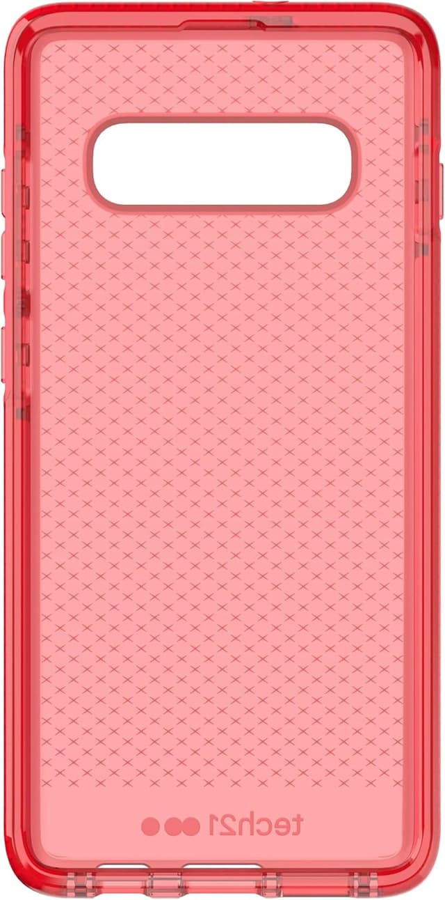 Detalle 2 de Tech21 Evo Check Schutzhülle Galaxy S10+ Hellrot