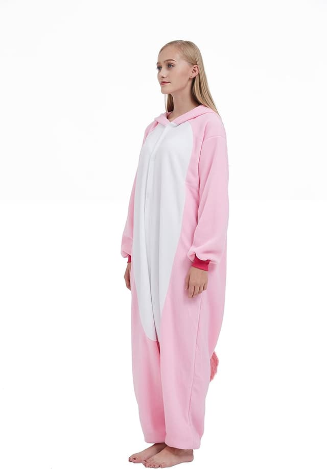 Detalle de SimZoo Tier-Onesie Cosplay-Pyjama 100 % Fleece