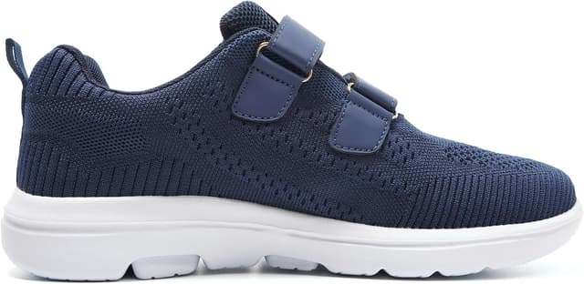 Detalle de JOMIX Unisex Sportschuhe mit Klettverschluss – atmungsaktive Sneaker für Fitness, Gym & Walkings