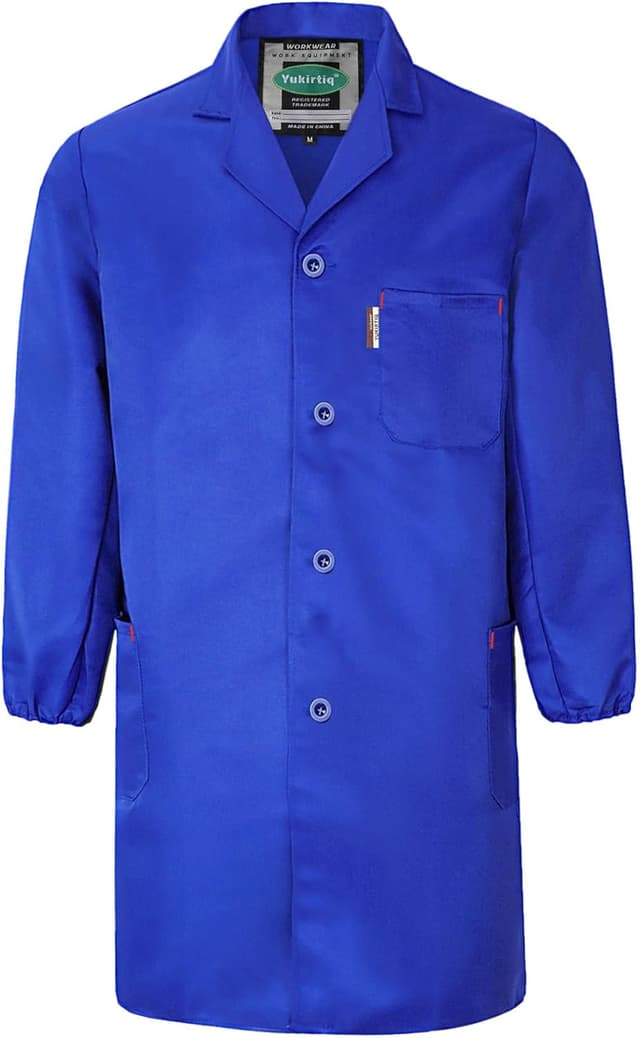 Thumbnail 4 de Yukirtiq Mens Warehouse Work Coat Scrubs Overall Coat