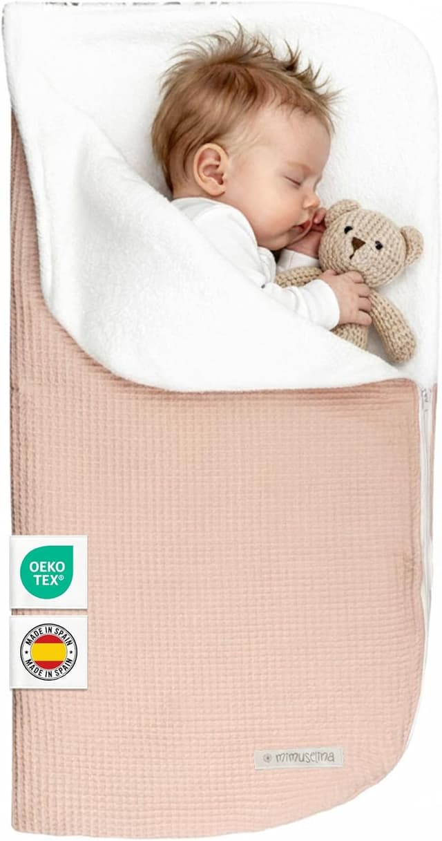 Imagen de MIMUSELINA Nid d'ange 92x46 cm pour bébé en OfertitasTOP