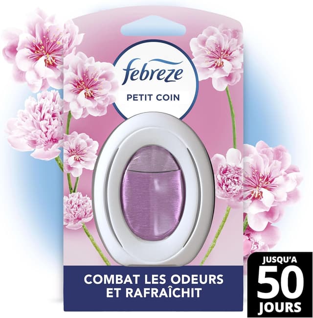 Detalle 2 de Febreze Petit Coin – désodorisant WC en continu (7,5 ml x8), parfum Fleur naissante