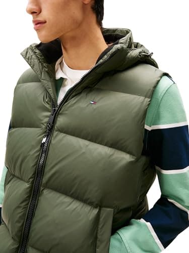 Thumbnail 3 de Tommy Jeans Essential Down Vest M, chaleco verde