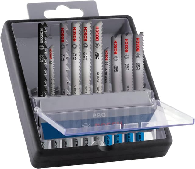 Imagen de Bosch PRO Kit 10 lames de scie sauteuse 100 mm đź› en OfertitasTOP
