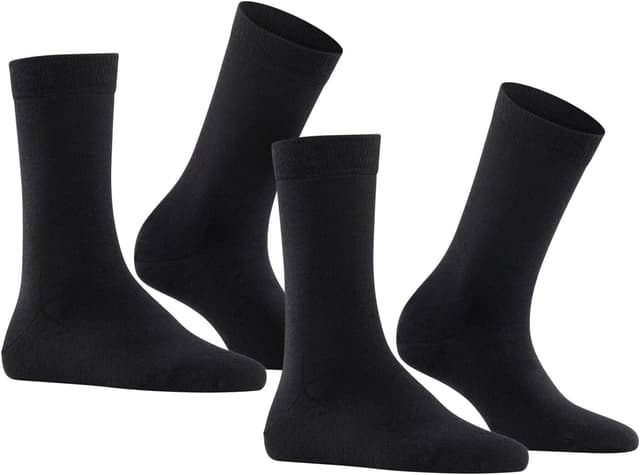 Detalle 2 de FALKE Women’s Softmerino 2-Pack Thin Socks – breathable, odour-neutralising merino-cotton comfort