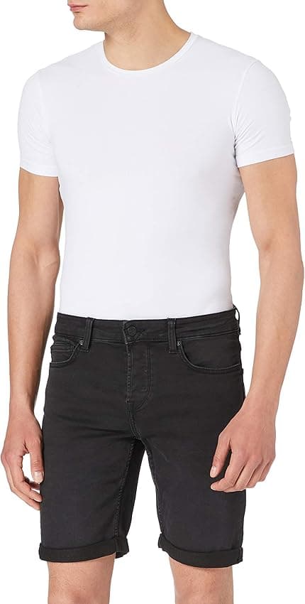 Detalle de Only and Sons Ply Life Reg pantalones cortos Negro M