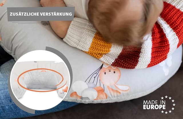 Thumbnail 3 de Totsy Stillkissen Mond Minky 130 cm klein