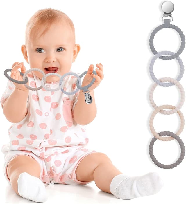 Detalle 2 de Vicloon Anello per Dentizione in Silicone