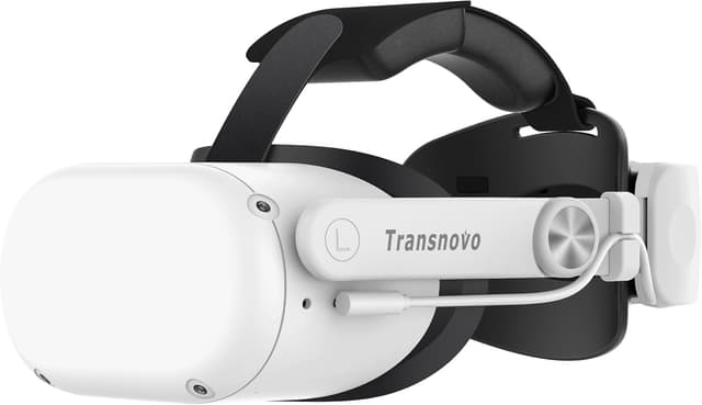 Detalle de TRANSNOVO VR head strap 6000mAh