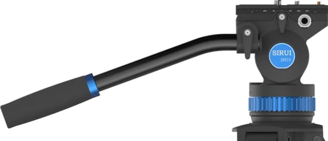 Thumbnail 5 de Sirui SH-15 Video Tripod Kit: Aluminium-Kamerastativ mit 10 kg Belastbarkeit und 360° Kugelkopf