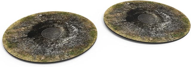 Detalle 1 de Zones en caoutchouc 7,6 pouces pour Warhammer 40k