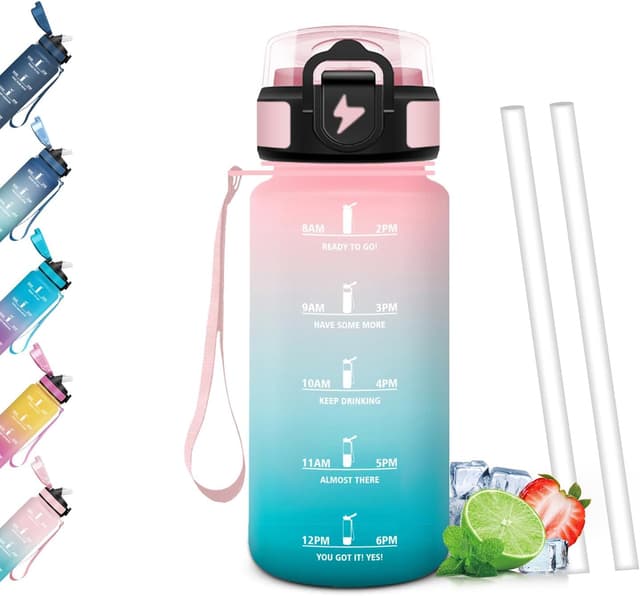 Detalle de Borraccia 500 ml Mulbijeo con cannuccia