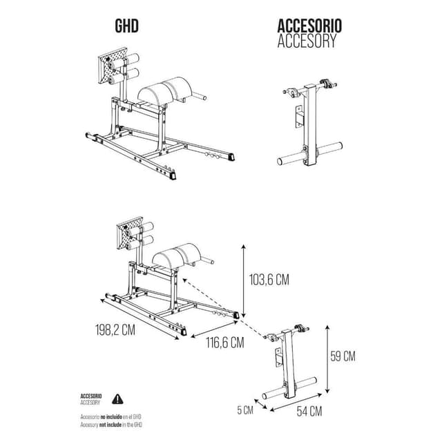 Thumbnail 4 de SingularWod GHD Elite 2.0 máquina GHD 77,30 kg