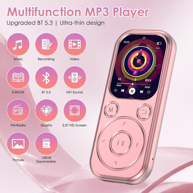 Thumbnail 1 de Olycism Reproductor MP3 64 GB Bluetooth 5.3