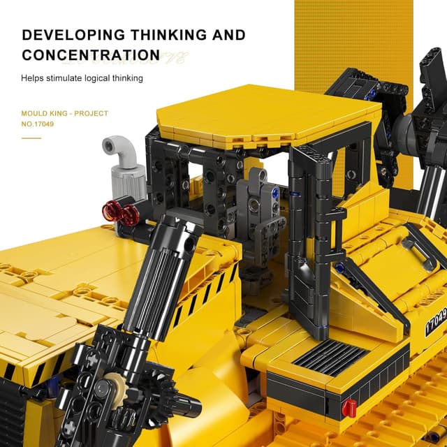 Thumbnail 5 de Mould King RC-Bulldozer Bausatz 17049S