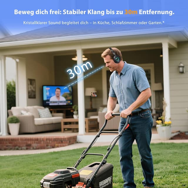 Detalle 2 de Earbay Funkkopfhörer für Fernseher