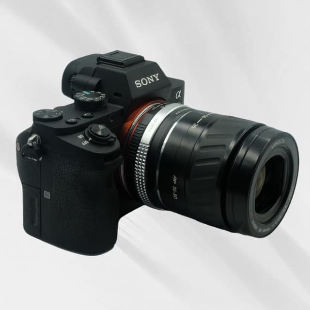 Detalle 2 de PHOLSY manueller Objektivadapter für Sony A/Minolta AF auf Sony E (NEX)