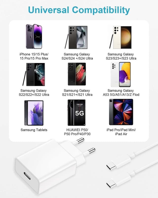 Thumbnail 5 de Chargeur USB C rapide 20W pour iPhone