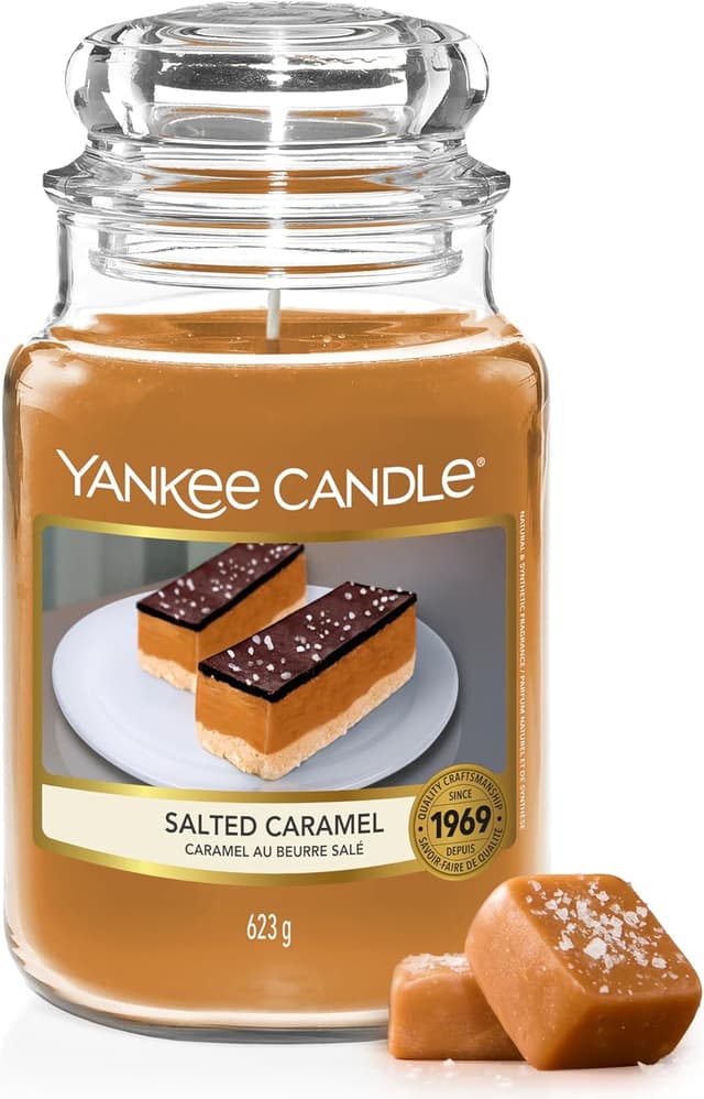 Detalle de Yankee Candle Salted Caramel 150 Std. Duftkerze