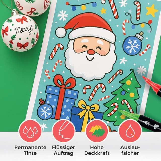 Thumbnail 3 de Zenacolor Acrylstifte 48er Set wasserfest