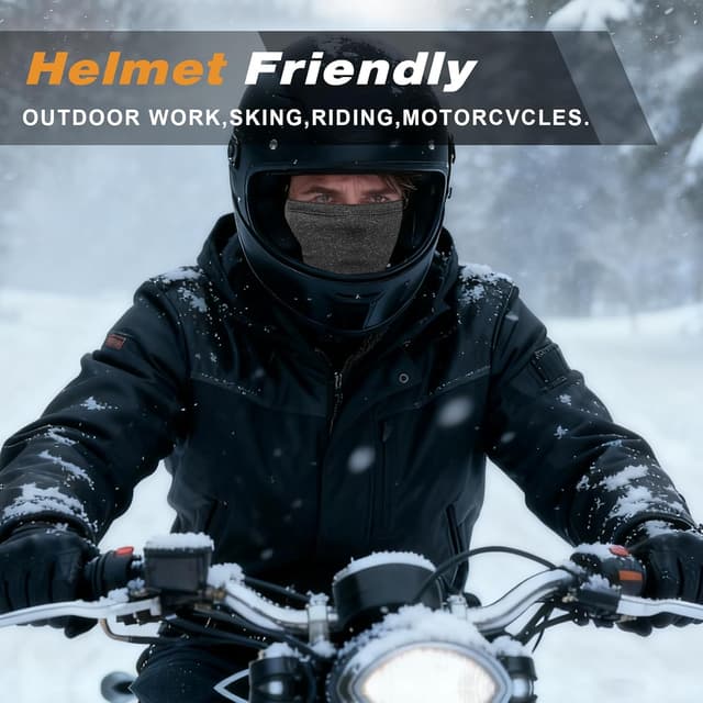 Thumbnail 2 de HEGGCOOE Ski Mask Balaclava 24in