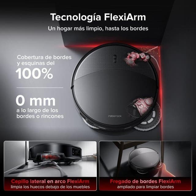 Detalle de Roborock Saros 20X robot aspirador 36.000 Pa