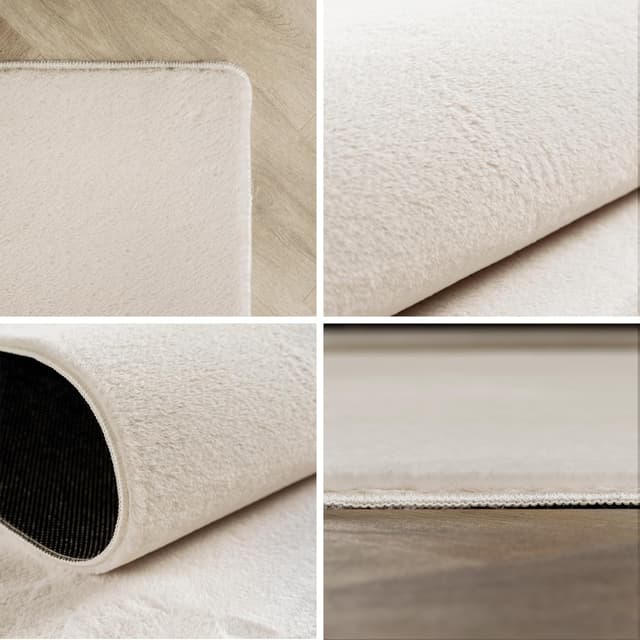 Thumbnail 1 de SIMPEX Teppich Wohnzimmer Creme 200x280 cm