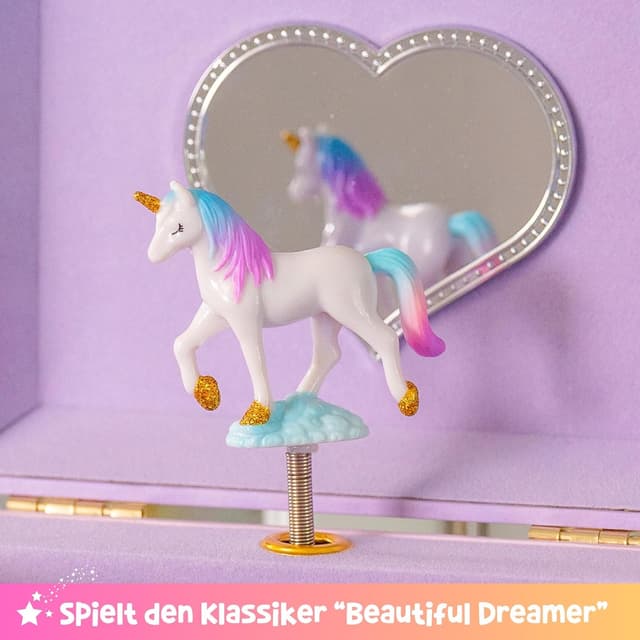 Detalle 2 de Giggle & Honey Schmuckkästchen Mädchen 2 Schubladen