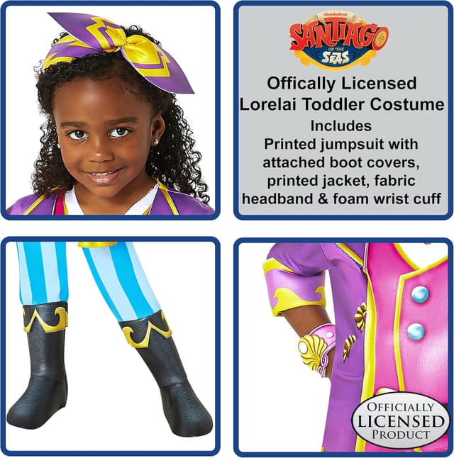 Thumbnail 1 de Rubies Lorelai Costume 4T