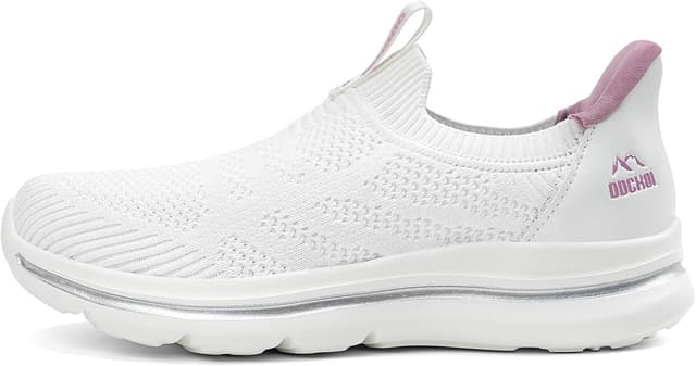 Detalle de ODCKOI Slip-on Sneakers für Damen – atmungsaktiv, leicht und bequem zum Gehen & Fitness