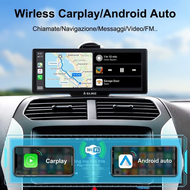 Detalle 2 de ACAVICA Schermo CarPlay 9,26 4K wireless
