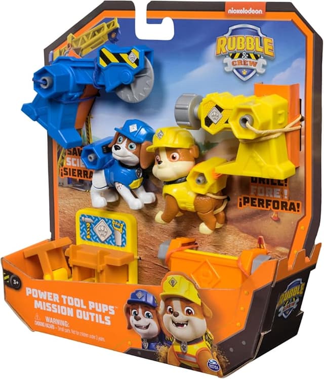 Thumbnail 6 de Patrulla Canina Rubble & Crew Pack figuras 2 accesorios