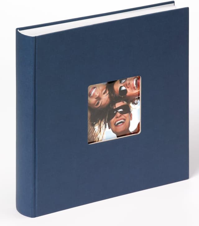 Detalle de walther design Album photo bleu 30 x 30 cm avec découpe de couverture Fun FA-208-L