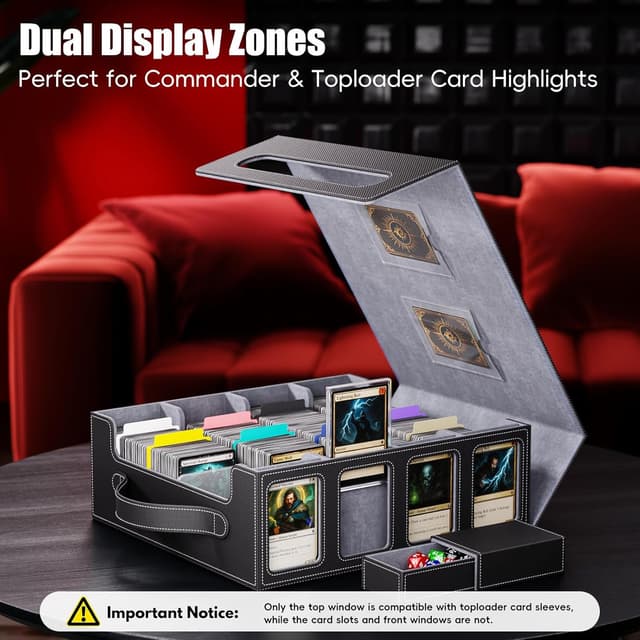 Detalle 2 de Dufvrpe Trading Card Storage Box 3500+