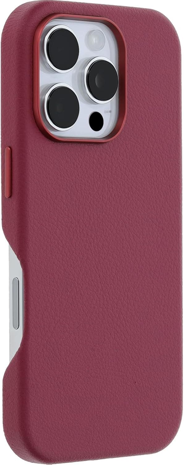 Detalle 2 de OtterBox Symmetry Cactus Leather MagSafe iPhone 16 Pro