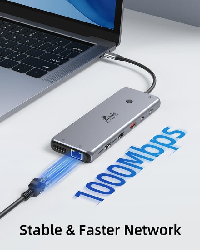 Thumbnail 6 de LIONWEI 13-in-1 USB C Docking Station 1GbE 🖥