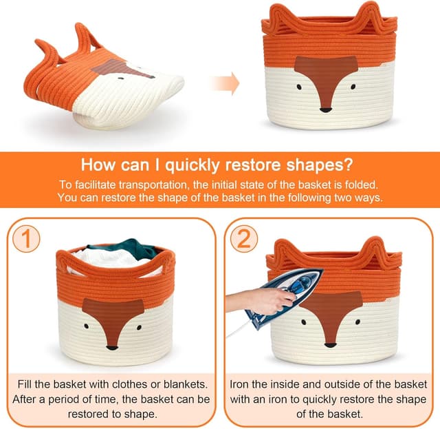 Thumbnail 3 de Goodheim Cesto portaoggetti bambini cotone