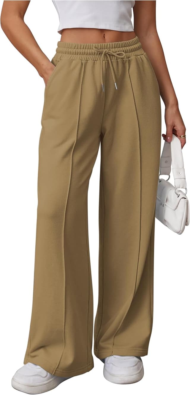 Thumbnail 6 de ATHMILE Womens Wide Leg Sweatpants high-waisted joggers