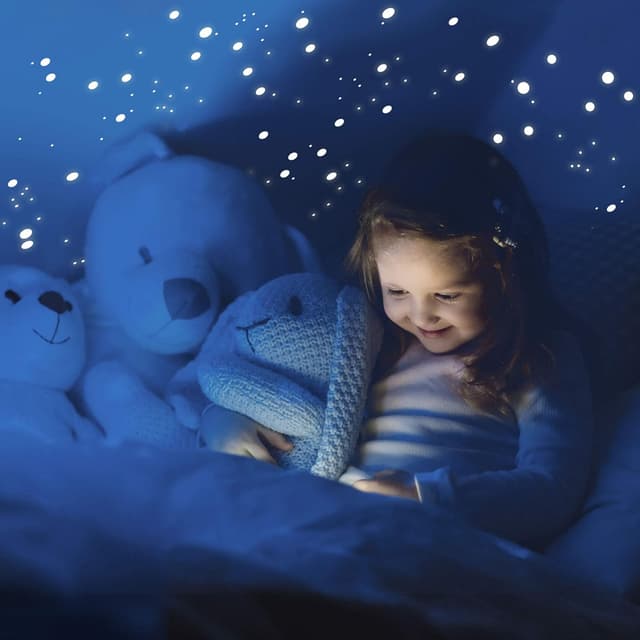 Detalle de Paraboo Leuchtpunkte (524 Stück) – fluoreszierende Leuchtsticker für Kinderzimmer und Sternenhimmel