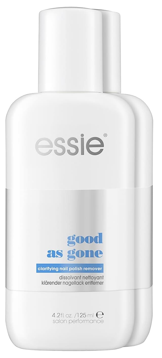 Detalle de essie Klärender Nagellackentferner good as gone Doppelpack (2 x 125 ml) – Reinigung & Aufhellung
