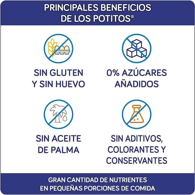 Thumbnail 4 de Nutribén Pack de Potitos Variados para Bebés 🍲 - 24 x 235g