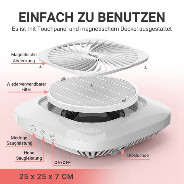 Thumbnail 3 de MelodySusie Nagelstaubsauger 360° Saugkraft