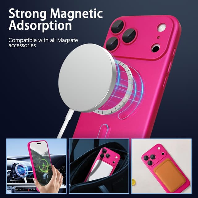 Detalle de ankofave Magnetic iPhone 17 Pro Max case