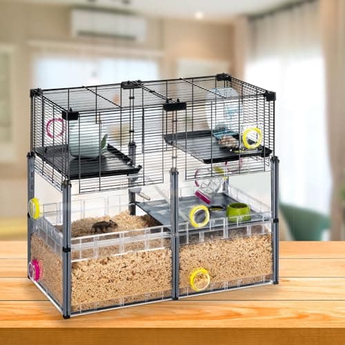 Detalle de FERPLAST Multipla Hamster jaula modular 72,5×37,5×62 cm 🐹