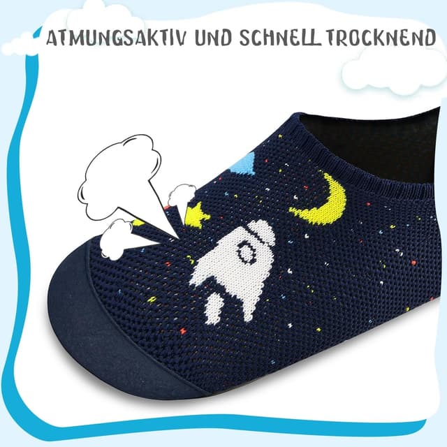 Detalle 2 de Kyopp Hausschuhe Kinder Rutschfest