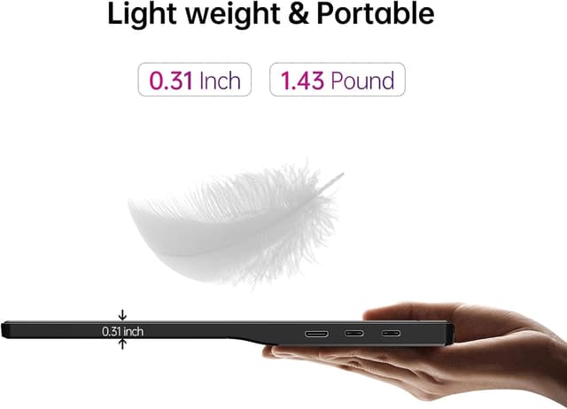 Thumbnail 3 de Yxk Portable Monitor 15.6 Inch