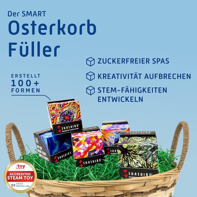 Detalle 2 de Shashibo Formwechsel-Box 36 Magnete 🧩